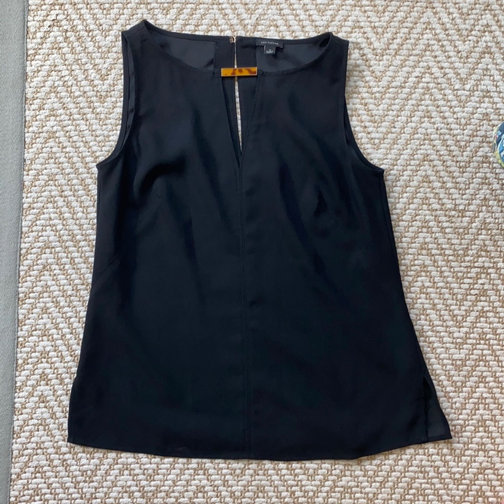 Ann Taylor Black Blouse